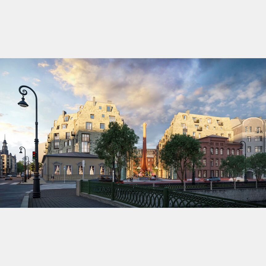 3-к. квартира, 107,1 м², 6/8 эт.