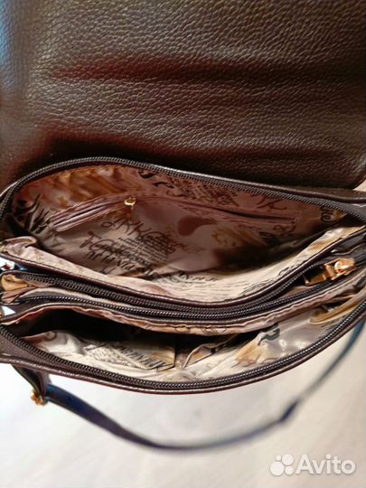 Сумка женская через плечо натуральная кожа