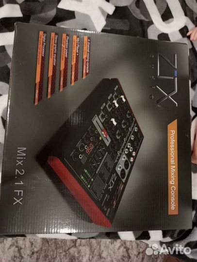 Микшерный пульт ZTX audio 2.1 FX