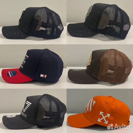 Бейсболка кепка разных брендов (premium)