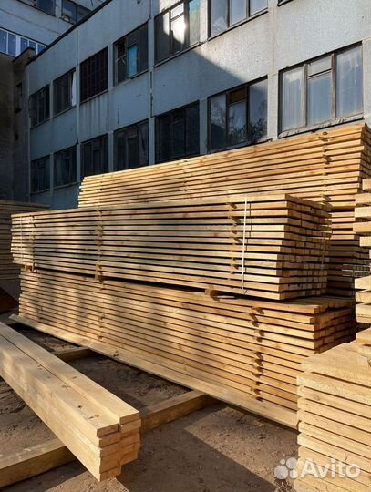 Доска обрезная 40х200х6000мм с доставкой