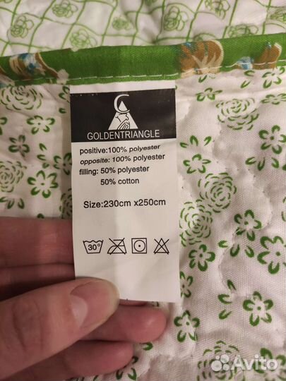 Покрывало с наволочками новое в стиле печворк