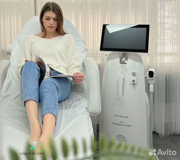 Диодный лазер для эпиляции Lumines. MaxOne 1200в