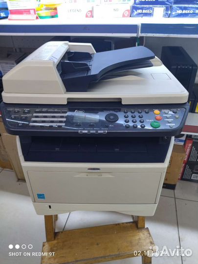 Мфу лазерное kyocera FS-1128MFP, ч/б, A4
