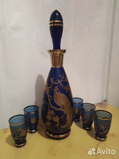 Графин со стопками. Чехословакии