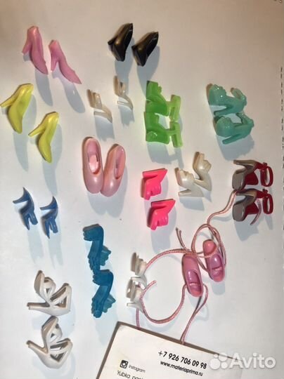 Обувь винтаж для Барби, Синди, sandy, darci