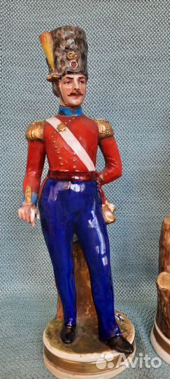 Старинные статуэтки Офицеры, Франция