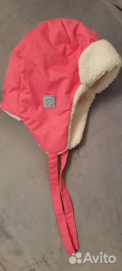 Шапка для девочки зимняя 54