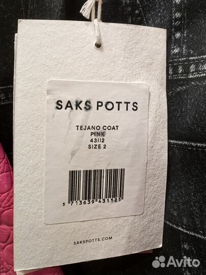 Женский плащ Saks Potts новый