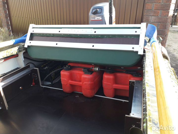 Обь 1 с мотором и прицепом