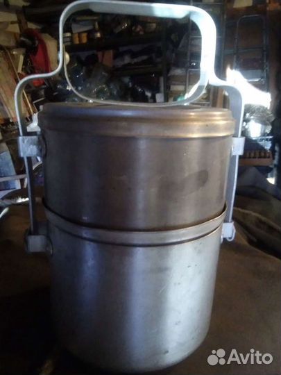 Судок : кастрюля 2л и 1,5 л в комплекте из алюмини