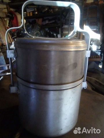 Судок : кастрюля 2л и 1,5 л в комплекте из алюмини