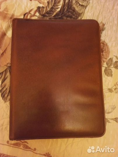 Кожаная папка для документов a4
