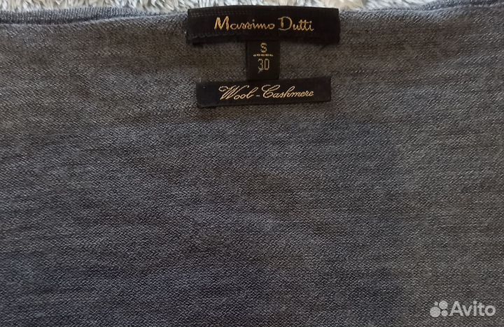 Кашемировый кардиган massimo dutti