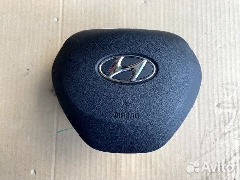 Hyundai Santa Fe 4 подушка безопасности водителя