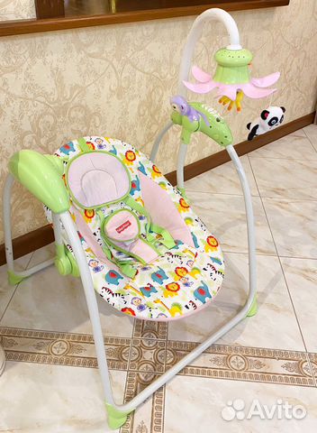 Детские качели fisher price