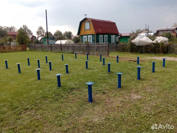 Винтовые сваи, геошурупы под ключ