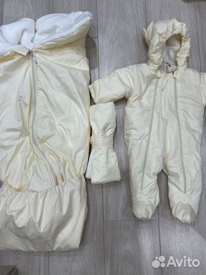 Конверт на выписку демисезонный + комбинезон