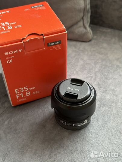 Объектив sony 35 mm 1.8 oss