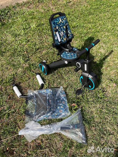 Трехколесный велосипед складной аналог doona