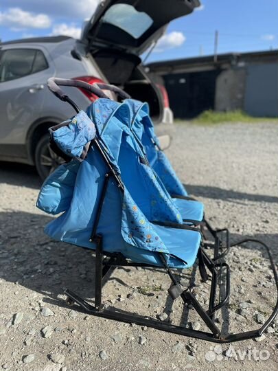 Санки для двойни