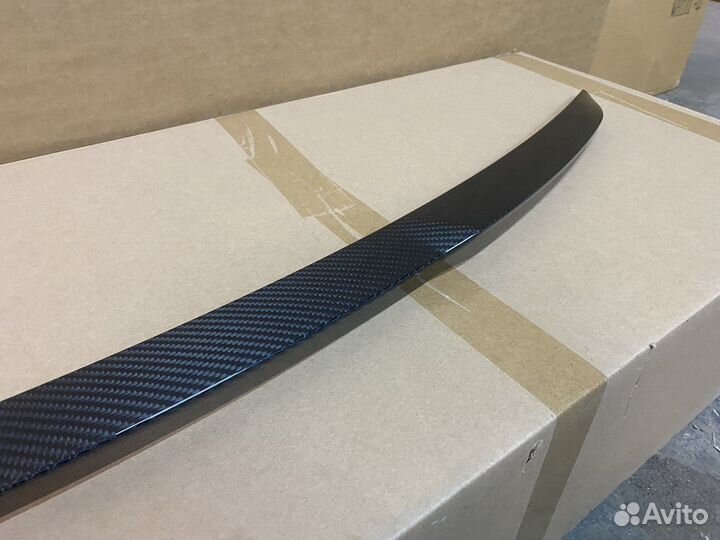 Спойлер BMW G26 VS style настоящий сухой карбон