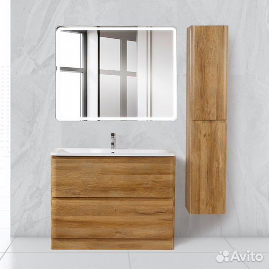 Шкаф-пенал BelBagno Albano 32 R Rovere Rustico