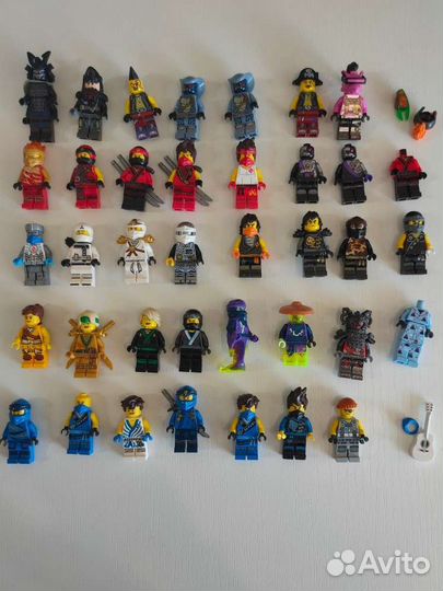 Lego Ninjago минифигурки