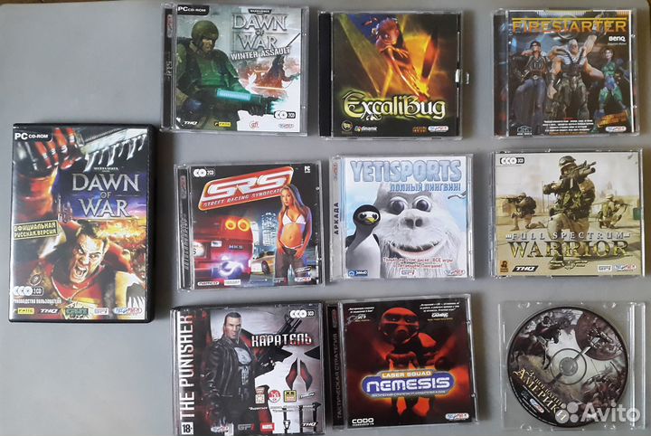 Лицензионные игровые диски для пк