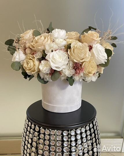 Букет из стабилизированных цветов