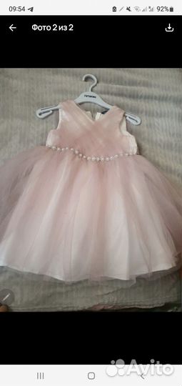 Платье праздничные 98