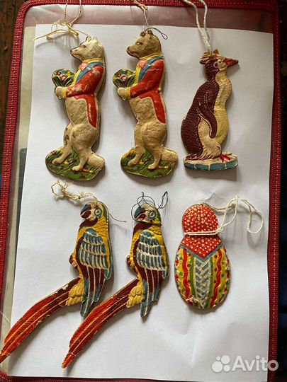 Елочные игрушки СССР