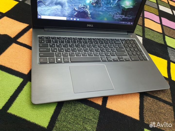 Металический Ноутбук Dell Vostro (I5 SSD 240Гб)