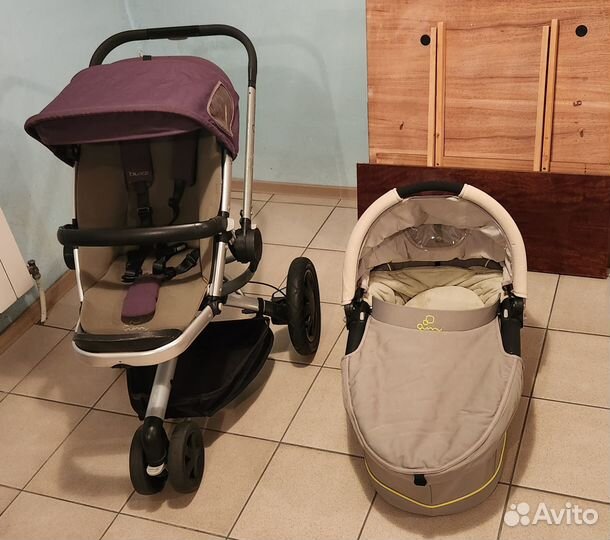 Коляска + люлька Quinny buzz xtra