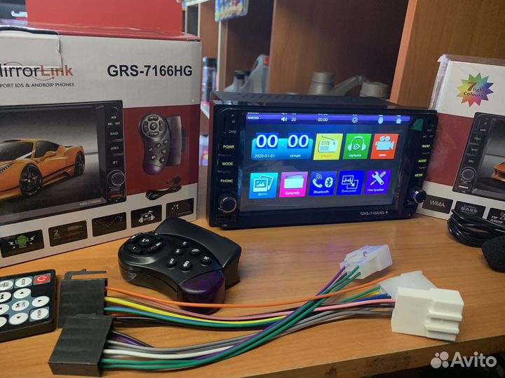 Магнитола toyota