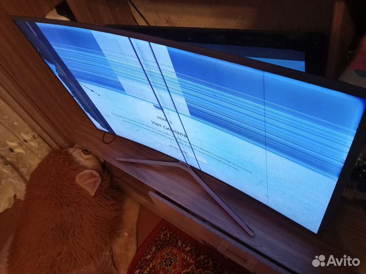 Телевизор smart-тв 49дюймов с изогнутым экраном