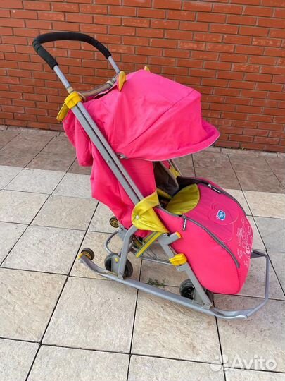 Санки коляска ника