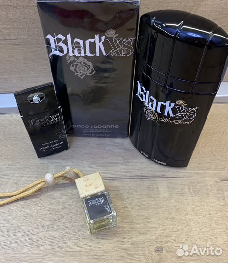 Туалетная вода Paco rabanne black xs 100 ml