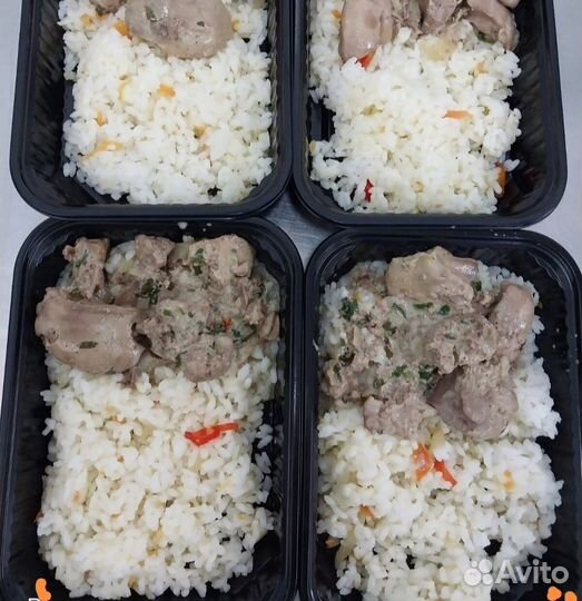 Рис и куриная печень