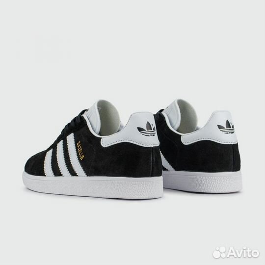 Кроссовки Adidas Gazelle Black White virt