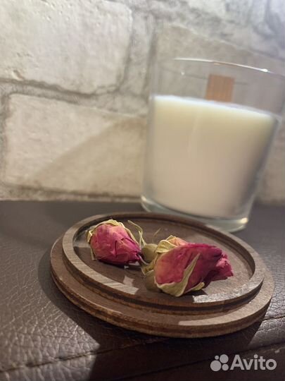 Ароматическая свеча ручной работы