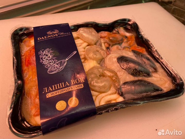 Лапша Вок. Морепродукты