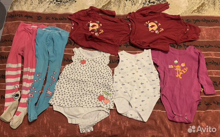 Пакет вещей для девочки 74-86
