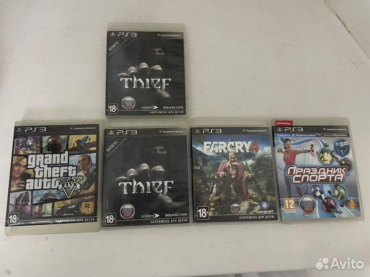 Диски на ps3 и пк