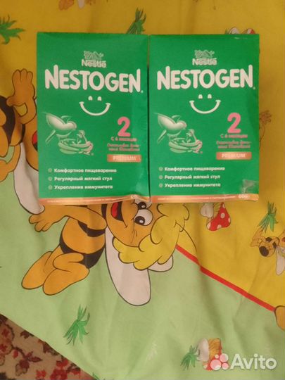 Детская молочная смесь нистожен 2