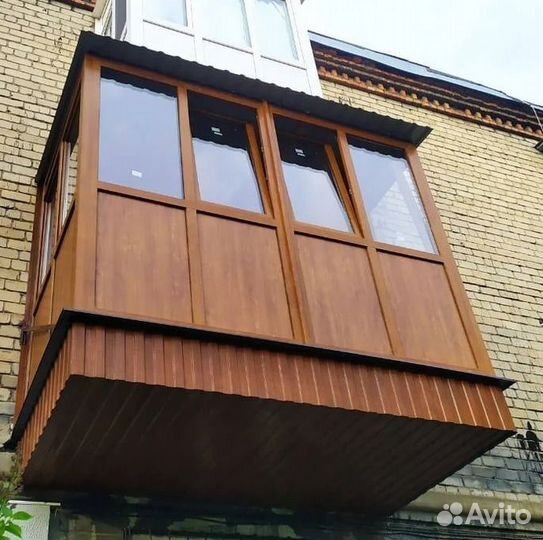 Пластиковые балконы собственное производств