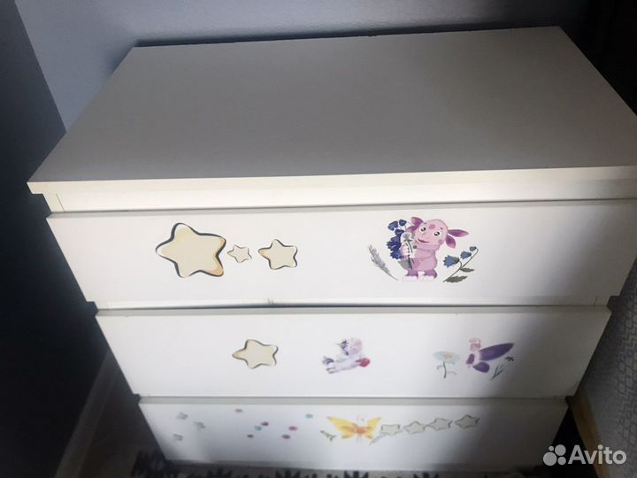 Комод детский белый