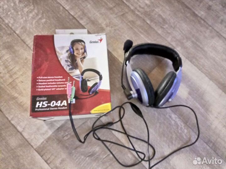 Профессиональные наушники Genius