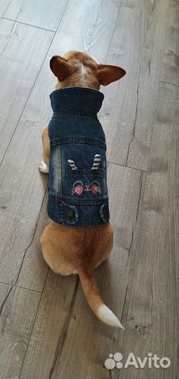 Джинсовая жилетка