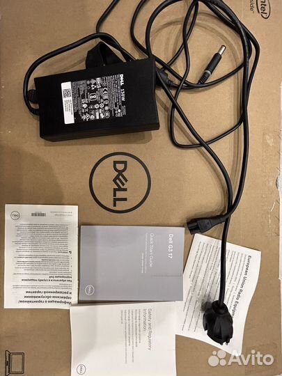 Ноутбук dell G3 17 3779 i7